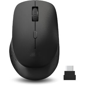 RaceGT USB C Wireless Mouse, Rechargeable Type C Mouse for MacBook Air/Pro, Silent Travel Mice for iPad Mac Computer Laptop PC