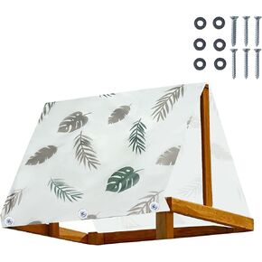 استبدال مظلة Playset مقاس 52 بوصة × 90 بوصة، استبدال قماش القنب، مجموعة أرجوحة من قماش أكسفورد 600D مقاومة للماء، ملحقات ساحة اللعب للأطفال في الهواء الطلق، ملعب الفناء الخلفي (أخضر) in Kuwait