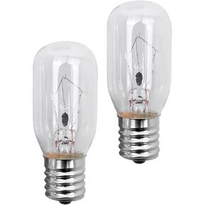 2Pcs 5304464090 Microwave Light Fit for GE LG Kenmore Frigidaire Replace 5304461116 WB36X10328 WB36X10292 PS1481517, 30W