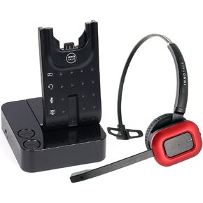 INNOTALK Wireless Headset for Computer Call and Desk Phone + Remote Hook On/Off EHS Device for Cisco Phone 6945 7942G 7945G 7962G 7965G 7975G 7821 7841 7861 8811 8841 8845