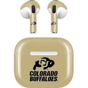 Skinit Decal Audio Skin Compatible with Apple AirPods (3rd Gen, 2021) - Officially Licensed CU Colorado Buffaloes Design