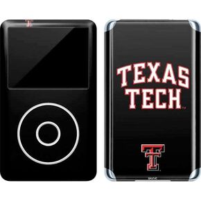 Skinit Decal MP3 Player Skin Compatible with iPod Classic (6th Gen) 80GB - Officially Licensed College Texas Tech Bold Design