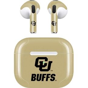 Skinit Decal Audio Skin Compatible with Apple AirPods (3rd Gen, 2021) - Officially Licensed CU Buffs Design