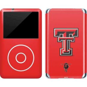 Skinit Decal MP3 Player Skin Compatible with iPod Classic (6th Gen) 80GB - Officially Licensed College Texas Tech Red Raiders Design