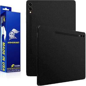 ArmorSuit 2 Pack Matte Black Metallic Vinyl Skin (Full Wrap) for Samsung Galaxy Tab S9+ 12.4" MilitaryShield - Made in USA