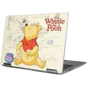 Skinit Decal Laptop Skin Compatible with Yoga 710 14in - Officially Licensed Disney Winnie The Pooh Hundred Acre Wood Design
