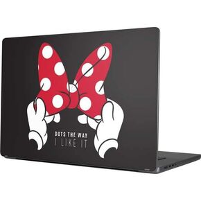 Skinit Decal Laptop Skin Compatible with MacBook Pro 16in (2021) - Officially Licensed Disney Minnie Mouse Dots The Way Design