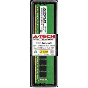 A-Tech 8GB Replacement for Samsung M378A1K43DB2-CVF - DDR4 2933MHz PC4-23400 Non-ECC DIMM 288-Pin 1Rx8 1.2V - Single Desktop Memory RAM Stick (M378A1K43DB2-CVF-ATC)