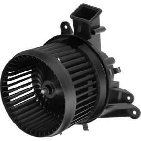 محرك منفاخ SCITOO 700351 HVAC مع قفص مروحة مناسب لـ 2017-2021 لسيارة Jeep Compass، 2015-2021 لسيارة Jeep Renegade، 77367854,75065,68266039AA,68350343AA,68212083AA,68240535AA,77366510,7736689 5,77367171
