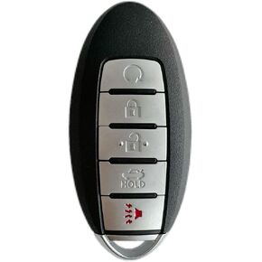 المفتاح الذكي لـ Nissan Altima 2013-2015 ، Yikebalog 5 Button Completed Control Control Key FOB FOB for Nissan Altima 2013-2015 KR5S180144014 S180144020