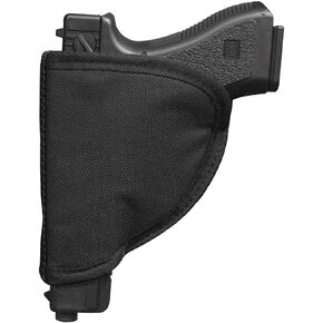 Stealth Hook & Loop Pistol Holster Compact Handgun Storage - Gun Safe Solution…