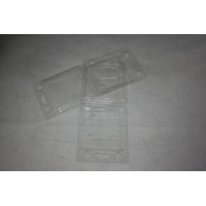 Package ESD Clamshell Blister Box for 1PC of mSATA SSD (Half or Full Size) or 1PC of Micro dimm (Pack of 2)
