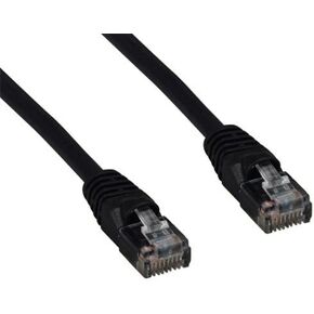 iMBAPrice 50Ft (Pack of 2) CAT5e RJ45 Patch Ethernet Network Cable 50 FT Black for PC, Mac, Laptop, PS2, PS3, Xbox, and Xbox 360