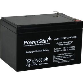 PowerStar UPS Replacement Battery Pack for Compatible with APC BE750BB - Compatible with APC RBC4 Cartridge #4 - Leakproof