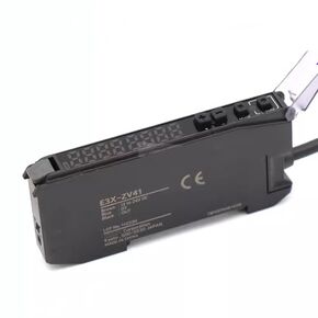 E3X-ZV41 Highly Interference-Resistant Fiber Optic Amplifier Sensor NPN Output Cable Length: 2 m