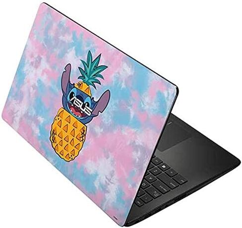 Skinit Skinit Lastop Captop Skin متوافق مع ASUS X502CA 15.6 - ديزني ليلو مرخص رسميًا وغرزة تصميم غريب in Kuwait