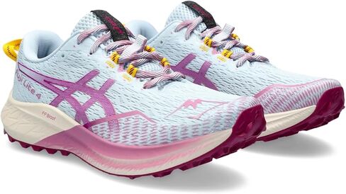 ASICS Women's Fuji Lite 4 Running Shoe, 9.5, Light Blue/BlackBerry in Saudi Arabia