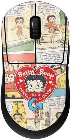 Skinit Decal Other Skin Compatible with G Pro Wireless Gaming Mouse - Officially Licensed Betty Boop Comic Strip Design in Kuwait