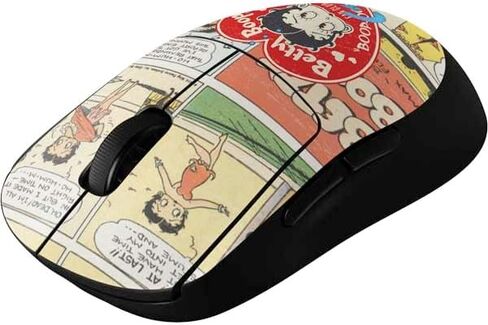 Skinit Decal Other Skin Compatible with G Pro Wireless Gaming Mouse - Officially Licensed Betty Boop Comic Strip Design in Kuwait