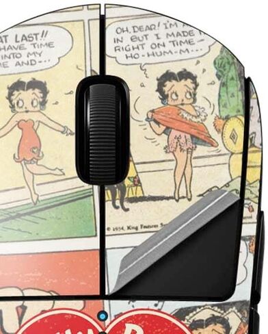 Skinit Decal Other Skin Compatible with G Pro Wireless Gaming Mouse - Officially Licensed Betty Boop Comic Strip Design in Kuwait