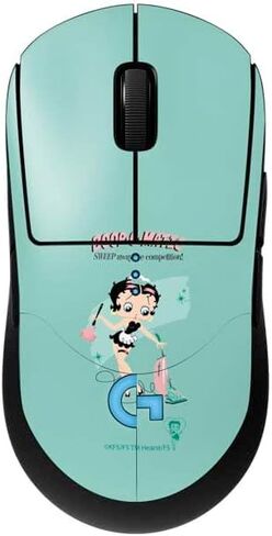 Skinit Decal Other Skin Compatible with G Pro Wireless Gaming Mouse - Officially Licensed Betty Boop Comic Strip Design in Kuwait