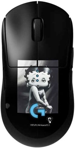 Skinit Decal Other Skin Compatible with G Pro Wireless Gaming Mouse - Officially Licensed Betty Boop Comic Strip Design in Kuwait