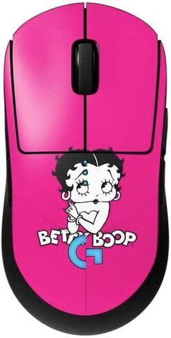 Skinit Decal Other Skin Compatible with G Pro Wireless Gaming Mouse - Officially Licensed Betty Boop Comic Strip Design in Kuwait
