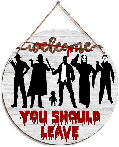 علامة خشبية لحماية الكلب من فضلك لا تدق أو تدق جرس الباب للباب الأمامي، علامة تجارية منزلية، تصميم لوح خشبي، لافتة معلقة، ديكور منزلي للمزرعة in Kuwait