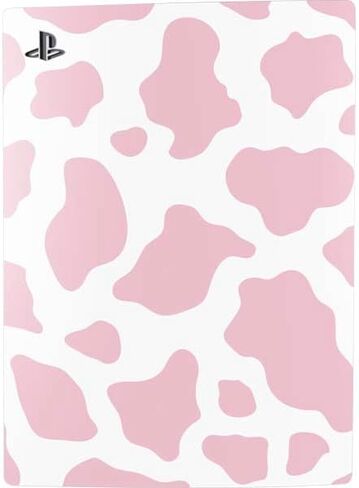 Skinit Decal Gaming Skin Compatible with PS5 Bundle - Pink Cow Print Design in Saudi Arabia