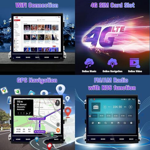 Radio for Porsche Cayenne 2011-2015: 32G CAR STEROID SYSTER SYSTEM UND مع Bluetooth AM FM Wireless Carplay Auto for Turbo S GTS ، 8.4 " in Kuwait