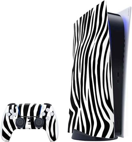 Skinit Decal Gaming Skin Compatible with PS5 Bundle - Pink Cow Print Design in Saudi Arabia