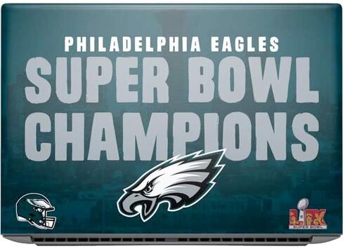 Skinit Decal Laptop Skin Compatible with HP ZBook Fury 16 G10 - Officially Licensed NFL Philadelphia Eagles Super Bowl LIX Champions Design in Kuwait