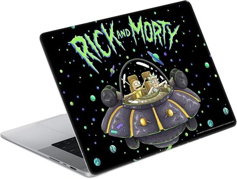 تصاميم علبة الرأس Rick و Morty لا تلمس أشيائي رسومات ملصق Vinyl Skin Cover متوافقة مع MacBook Pro 16 "A2485 in Kuwait
