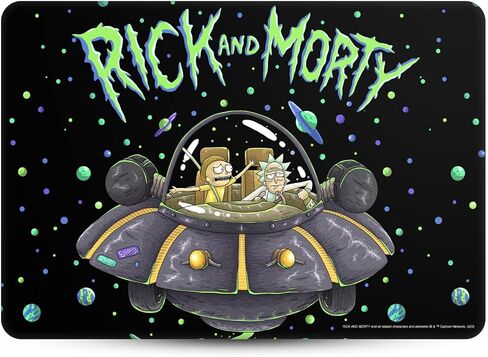 تصاميم علبة الرأس Rick و Morty لا تلمس أشيائي رسومات ملصق Vinyl Skin Cover متوافقة مع MacBook Pro 16 "A2485 in Kuwait