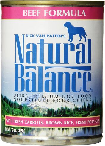 Natural Balance Original Ultra Adult Wet Dog Food, Lamb Recipe with Potatoes, Brown Rice & Carrots, 13 Ounce Can (Pack of 12) in Saudi Arabia