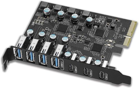بطاقة NVMe M.2 SSD إلى PCIe X4/X8/X16 مع مشتت حراري من الألومنيوم، بطاقة محول M.2 إلى PCIe NVMe SSD in Kuwait