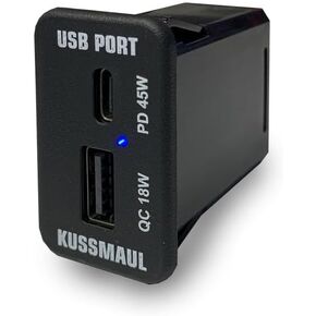 Vehicle DualPort USB-C Kussmaul