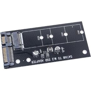 JMT M.2 SSD to SATA3.0 Adapter Card NGFF to SATA Serial Port Board for M.2 NGFF 2230 2242 2260 2280mm SSD (1Piece)