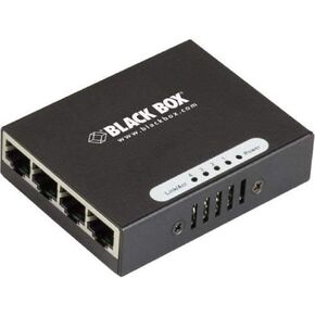 تبديل Gigabit 4 -PORT الذي يعمل بنظام USB مع مزود طاقة الاتحاد الأوروبي - 4 منافذ - 10/100/1000Base -TX - 4