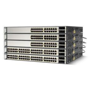 Cisco Catalyst 3750-E Series WS-C3750E-48PD-SF 48-Port PoE Gigabit Switch (Renewed)