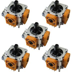 5 pcs Analog Stick Joystick Replacement Parts for Microsoft Xbox 360