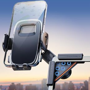 Tesla Phone Mount for Tesla Model Y/3 2026 2025 2024 2023 2022 2021, 360°Swivel Car Accessories for Tesla Screen Clip Phone Holder Stand(for Tesla Model Y(Juniper)/3(Highland)/X/Cybertruck)