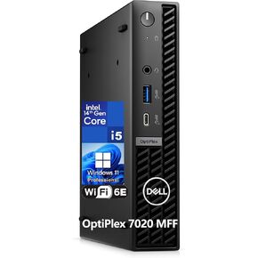 Dell OptiPlex 7020 MFF Mini Business Desktop Computer, 7000 Micro Form Factor, 14th Gen Intel 14-Core i5-14500T (Beat i7-13700T), 64GB DDR5 RAM, 2TB PCIe SSD, WiFi 6E, DP Port, HDMI, Windows 11 Pro
