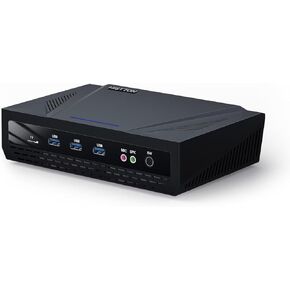 HISTTON Mini PC Windows 11 Pro, Core i9-11900H 8 Cores 16 Threads up to 4.90GHz Desktop PC, 16GB RAM 512GB NVMe SSD, Wi-Fi5 BT4.2, 4K Triple Display, WOL PXE Auto Power on, Gaming PC, Mini Computers