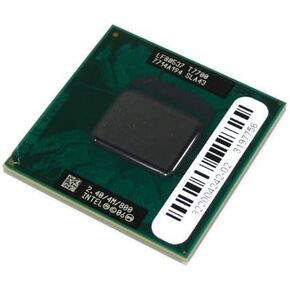 Intel Cpu Core 2 Duo T7700 2.40Ghz Fsb800Mhz 4Mb Fcpga6 Tray (Renewed)