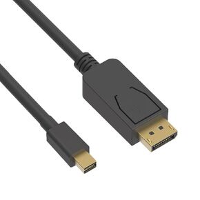 (50 Pack 10Ft Mini-DisplayPortto DisplayPort Cable V1.2 4K 60Hz - 10 Feet