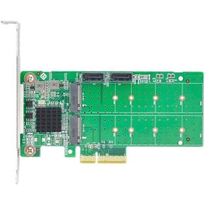 6Gb PCIe x4 to 2-Port M.2 & 2-Port SATA RAID Card