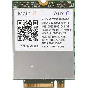 Acouto Card for LT4211 4G Module LTE WWAN Board 793116-001 T77H468.2 LTE WWAN Card 793116-001
