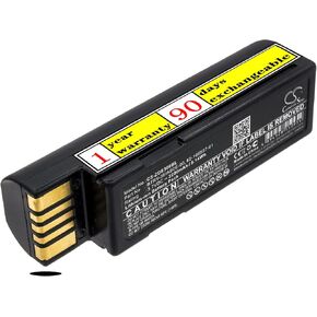 3.7V High-Performance Replacement 82-166537-01 Battery for Zebra LS3678 DS3600 DS3678 EVM LS3600 LI3600 LI3678 with 82-166537-01 BTRY-36IAB0E-00/2200mAh