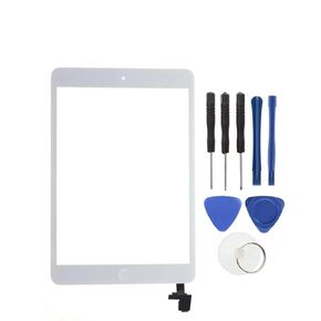 Touch Screen Glass Digitizer for iPad Mini A1432 A1454 A1455 A1489 A1490 A1491 (2 Pack, Grade B8, Glass Material)